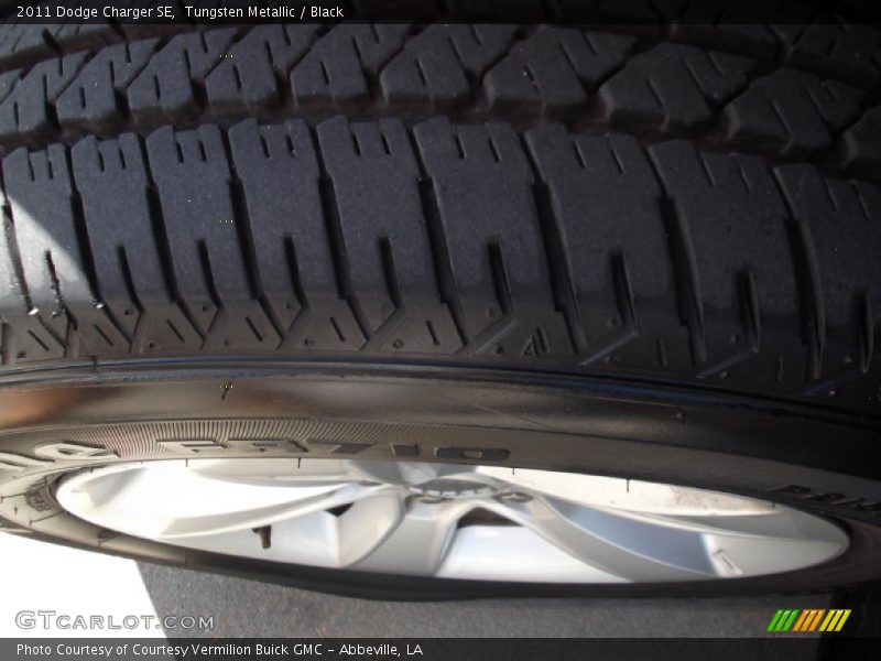 Tungsten Metallic / Black 2011 Dodge Charger SE