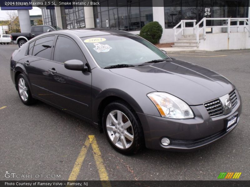 Smoke Metallic / Black 2004 Nissan Maxima 3.5 SL