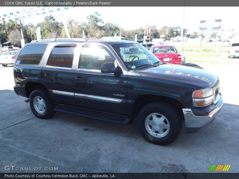 Carbon Metallic / Pewter/Dark Pewter 2004 GMC Yukon SLE