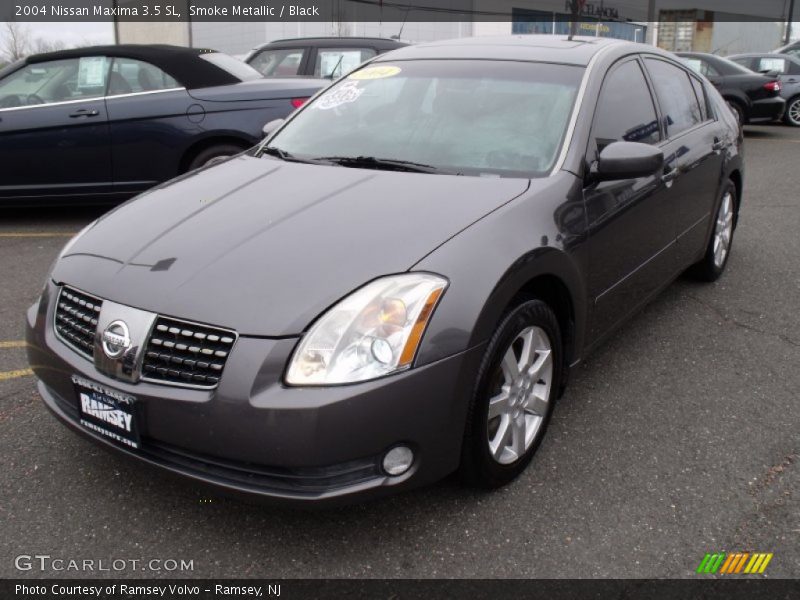 Smoke Metallic / Black 2004 Nissan Maxima 3.5 SL