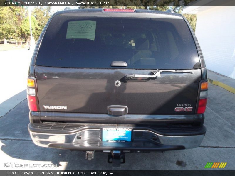 Carbon Metallic / Pewter/Dark Pewter 2004 GMC Yukon SLE
