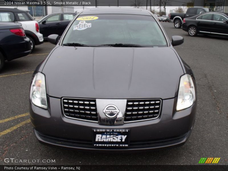 Smoke Metallic / Black 2004 Nissan Maxima 3.5 SL