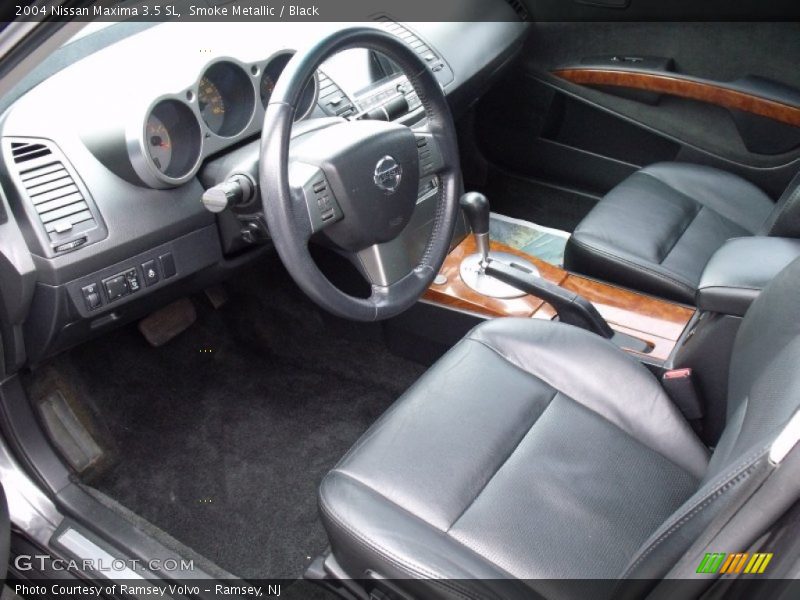 Smoke Metallic / Black 2004 Nissan Maxima 3.5 SL