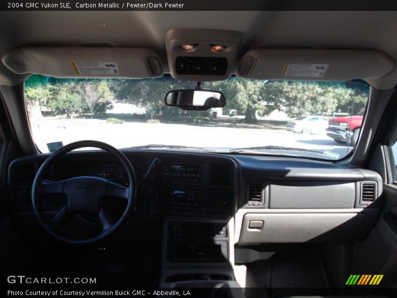 Carbon Metallic / Pewter/Dark Pewter 2004 GMC Yukon SLE