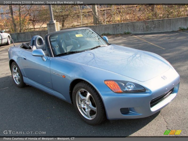 Suzuka Blue Metallic / Blue 2002 Honda S2000 Roadster