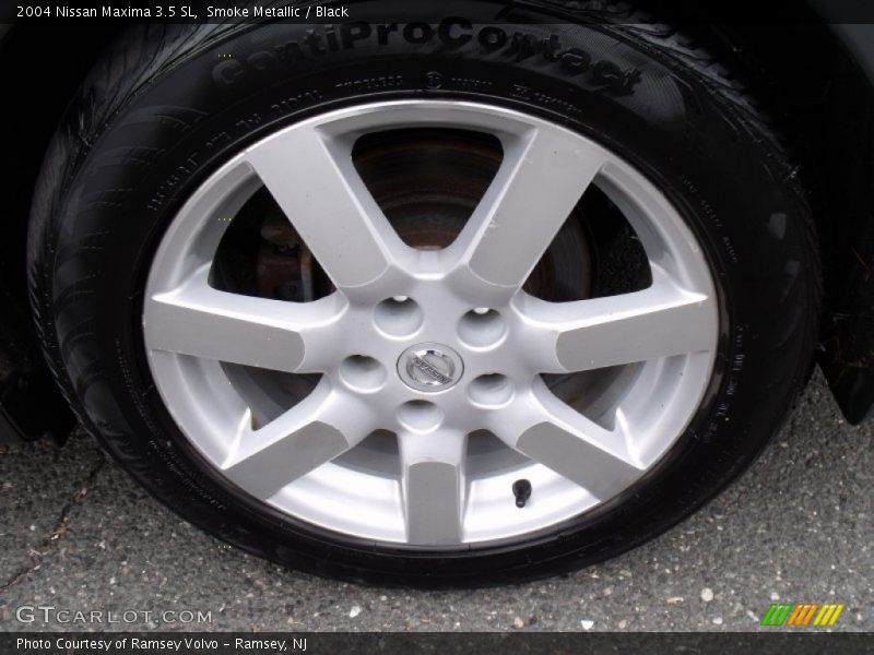Smoke Metallic / Black 2004 Nissan Maxima 3.5 SL
