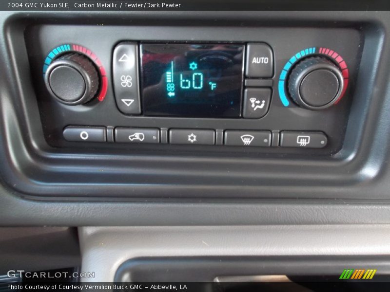 Carbon Metallic / Pewter/Dark Pewter 2004 GMC Yukon SLE
