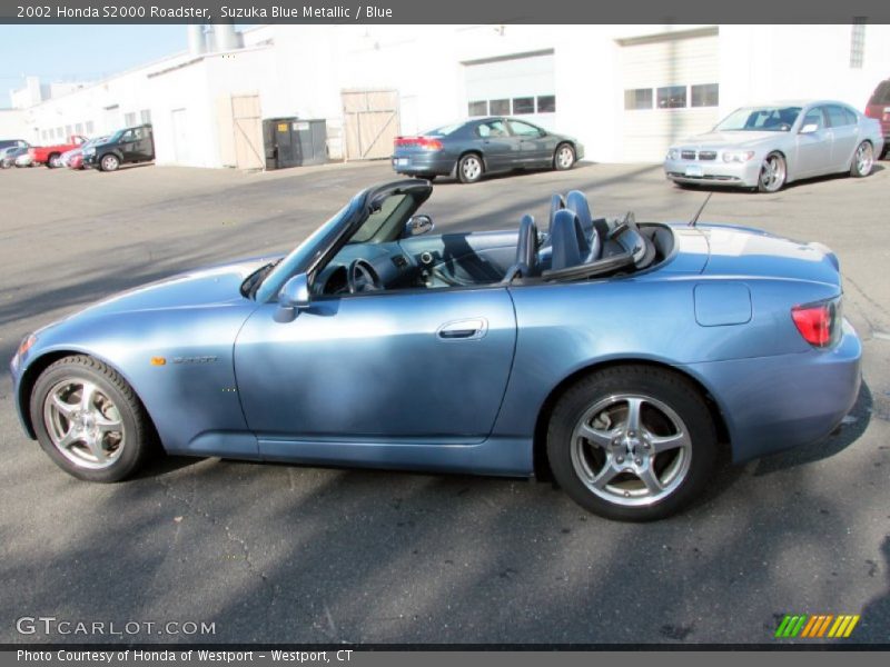 Suzuka Blue Metallic / Blue 2002 Honda S2000 Roadster