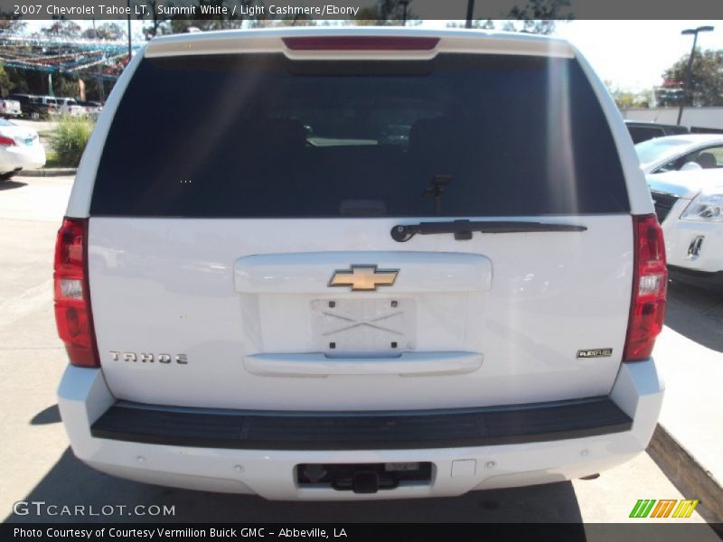 Summit White / Light Cashmere/Ebony 2007 Chevrolet Tahoe LT