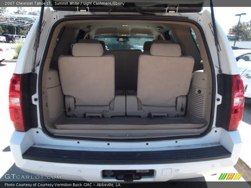 Summit White / Light Cashmere/Ebony 2007 Chevrolet Tahoe LT