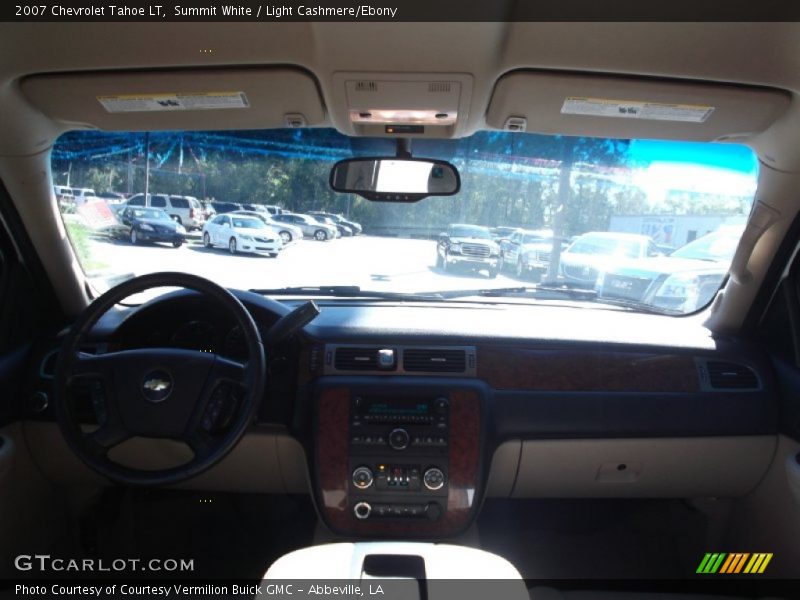 Summit White / Light Cashmere/Ebony 2007 Chevrolet Tahoe LT