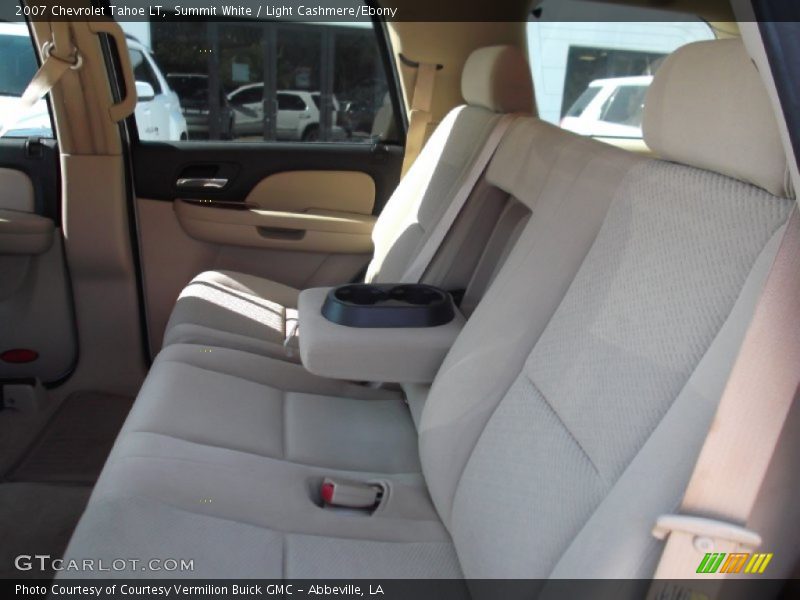 Summit White / Light Cashmere/Ebony 2007 Chevrolet Tahoe LT