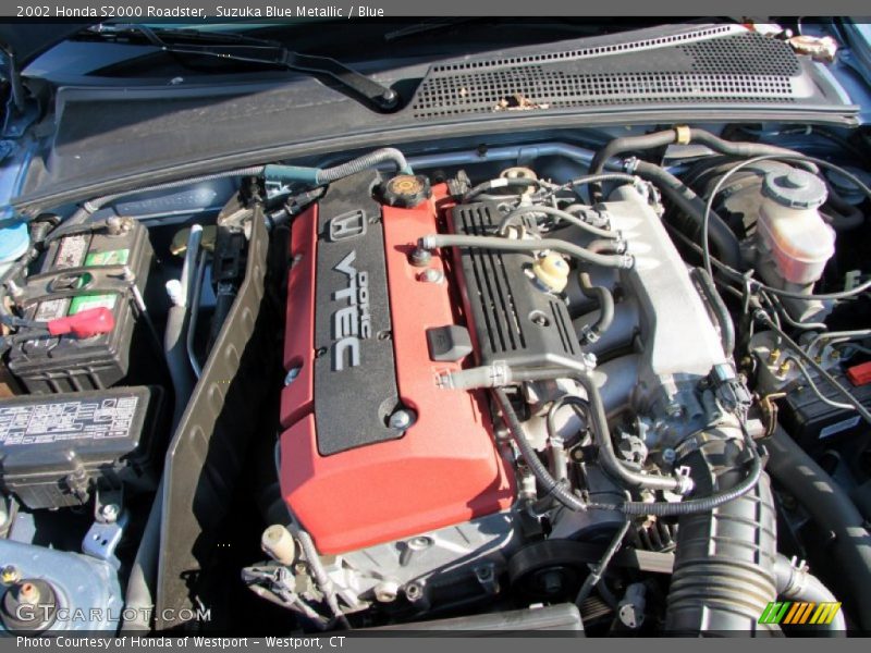  2002 S2000 Roadster Engine - 2.0 Liter DOHC 16-Valve VTEC 4 Cylinder