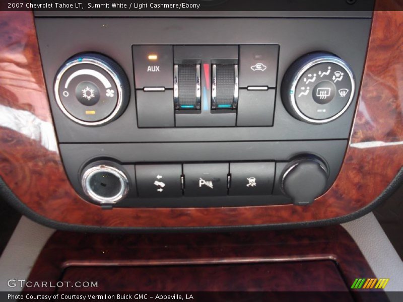 Summit White / Light Cashmere/Ebony 2007 Chevrolet Tahoe LT