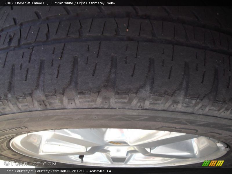 Summit White / Light Cashmere/Ebony 2007 Chevrolet Tahoe LT