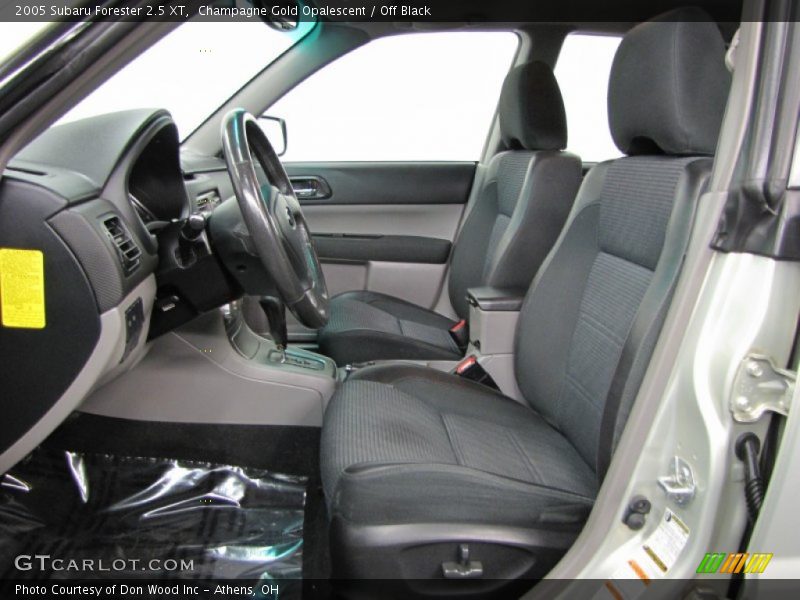 Front Seat of 2005 Forester 2.5 XT