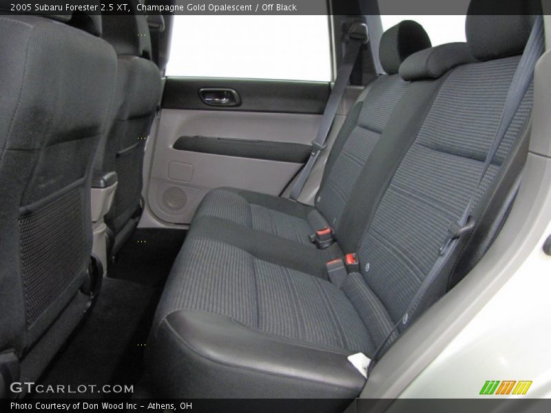 Rear Seat of 2005 Forester 2.5 XT