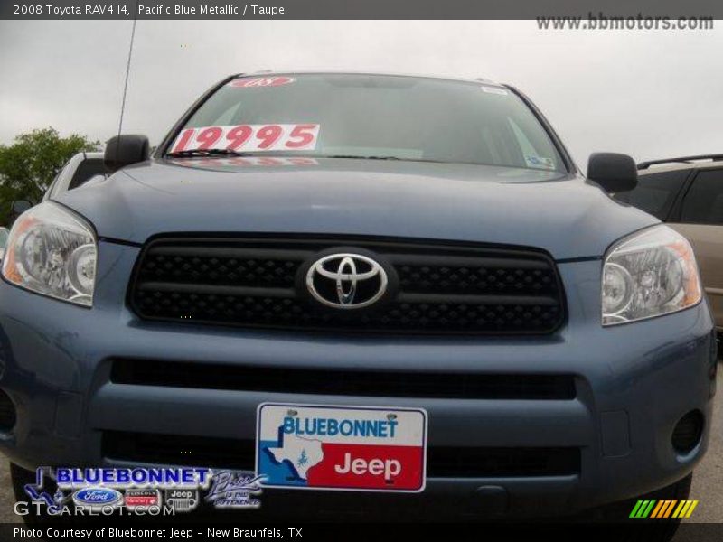 Pacific Blue Metallic / Taupe 2008 Toyota RAV4 I4