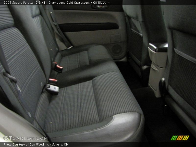 Champagne Gold Opalescent / Off Black 2005 Subaru Forester 2.5 XT