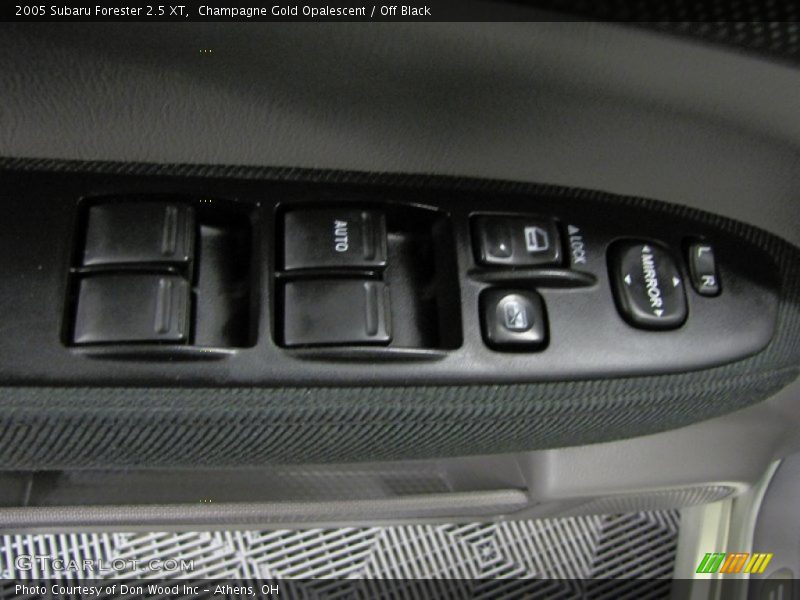 Controls of 2005 Forester 2.5 XT