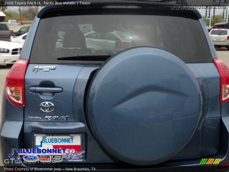Pacific Blue Metallic / Taupe 2008 Toyota RAV4 I4