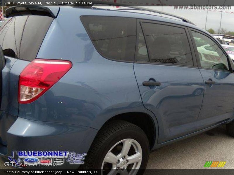 Pacific Blue Metallic / Taupe 2008 Toyota RAV4 I4