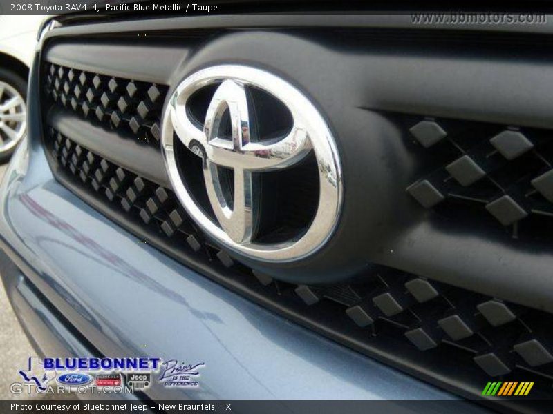 Pacific Blue Metallic / Taupe 2008 Toyota RAV4 I4