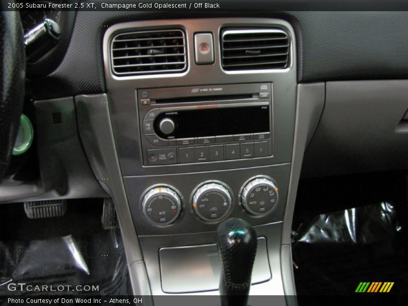 Controls of 2005 Forester 2.5 XT
