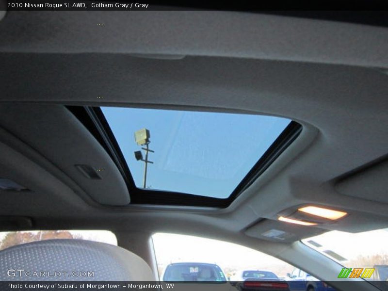 Gotham Gray / Gray 2010 Nissan Rogue SL AWD