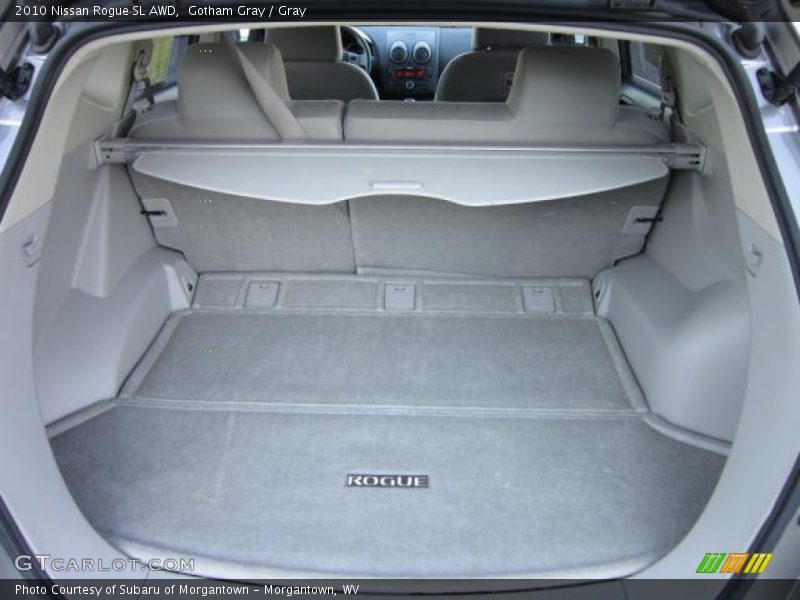 Gotham Gray / Gray 2010 Nissan Rogue SL AWD