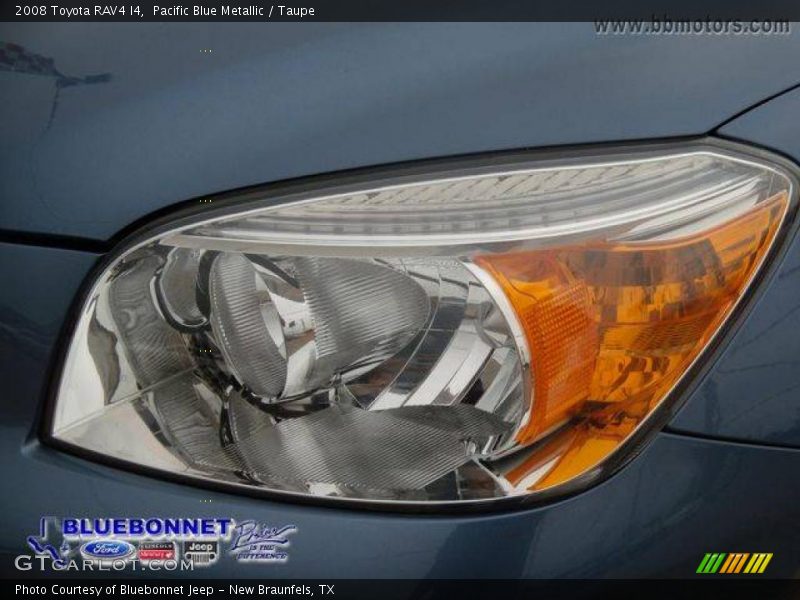 Pacific Blue Metallic / Taupe 2008 Toyota RAV4 I4
