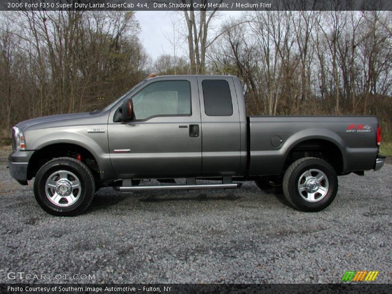  2006 F350 Super Duty Lariat SuperCab 4x4 Dark Shadow Grey Metallic