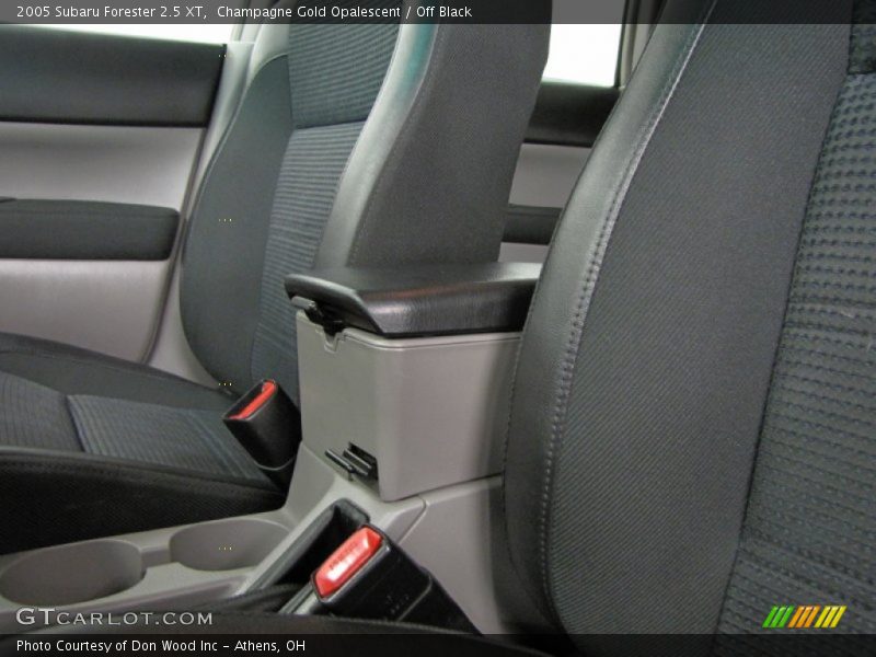 Champagne Gold Opalescent / Off Black 2005 Subaru Forester 2.5 XT