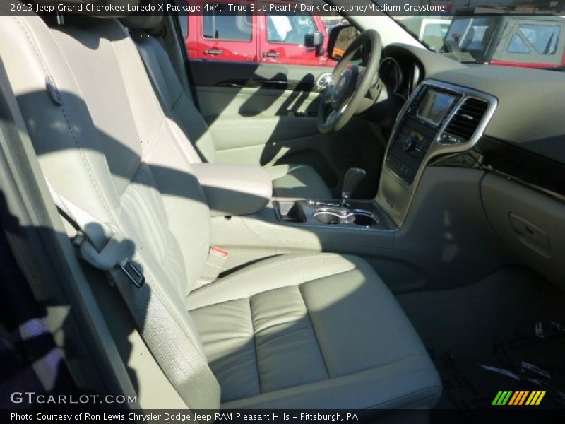 True Blue Pearl / Dark Graystone/Medium Graystone 2013 Jeep Grand Cherokee Laredo X Package 4x4
