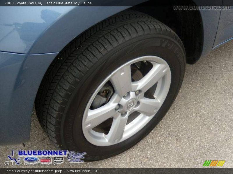 Pacific Blue Metallic / Taupe 2008 Toyota RAV4 I4