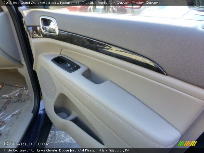 True Blue Pearl / Dark Graystone/Medium Graystone 2013 Jeep Grand Cherokee Laredo X Package 4x4