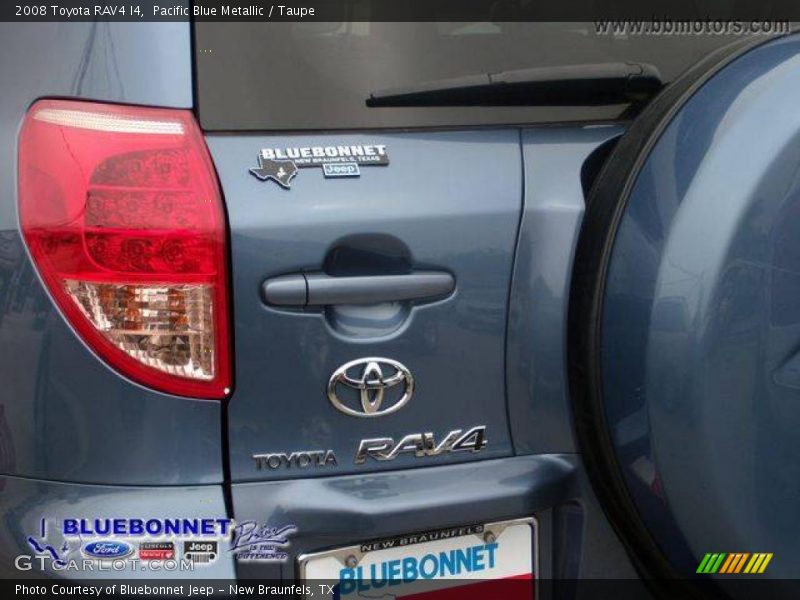 Pacific Blue Metallic / Taupe 2008 Toyota RAV4 I4