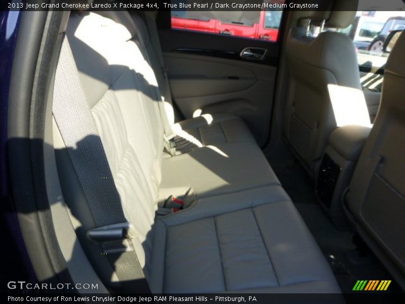 True Blue Pearl / Dark Graystone/Medium Graystone 2013 Jeep Grand Cherokee Laredo X Package 4x4