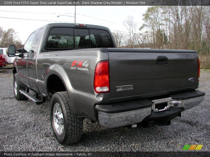 Dark Shadow Grey Metallic / Medium Flint 2006 Ford F350 Super Duty Lariat SuperCab 4x4