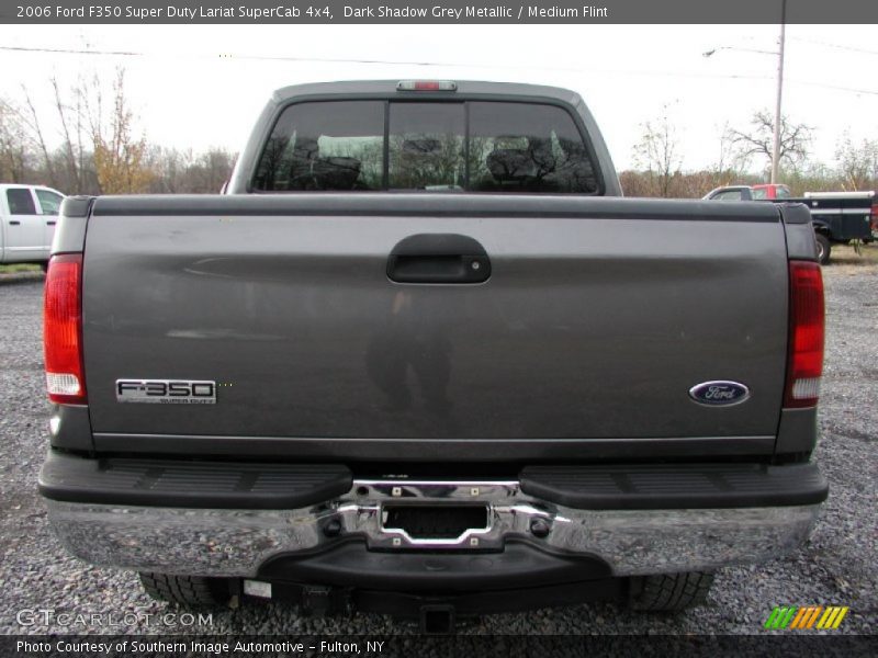 Dark Shadow Grey Metallic / Medium Flint 2006 Ford F350 Super Duty Lariat SuperCab 4x4