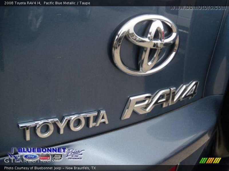 Pacific Blue Metallic / Taupe 2008 Toyota RAV4 I4