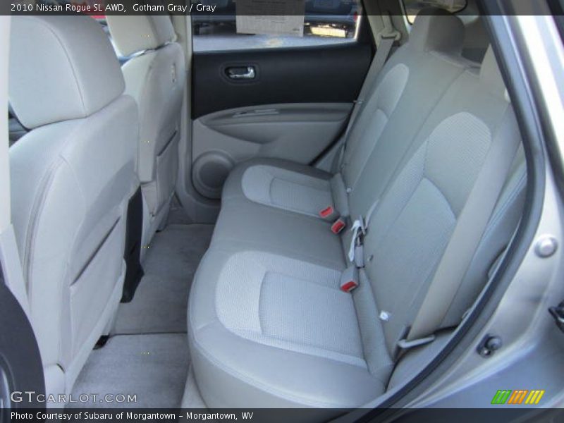 Gotham Gray / Gray 2010 Nissan Rogue SL AWD
