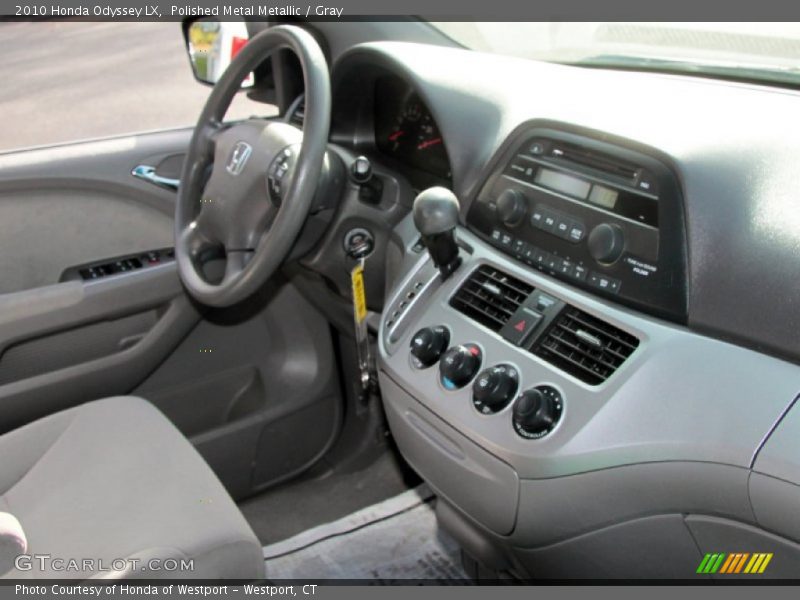 Polished Metal Metallic / Gray 2010 Honda Odyssey LX