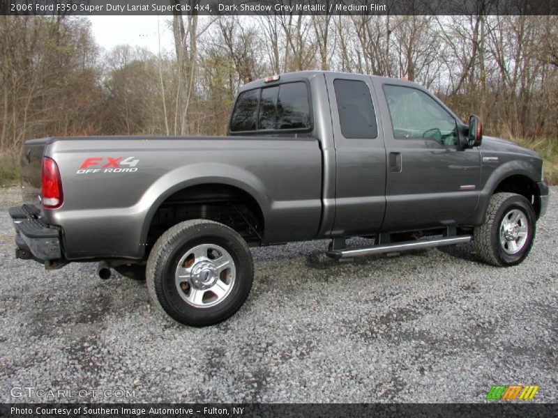 Dark Shadow Grey Metallic / Medium Flint 2006 Ford F350 Super Duty Lariat SuperCab 4x4