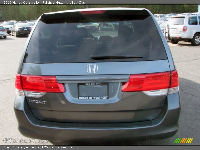 Polished Metal Metallic / Gray 2010 Honda Odyssey LX