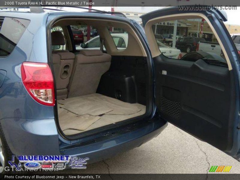 Pacific Blue Metallic / Taupe 2008 Toyota RAV4 I4
