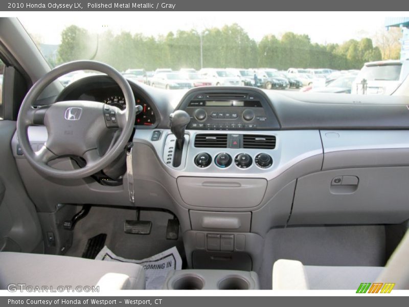 Polished Metal Metallic / Gray 2010 Honda Odyssey LX