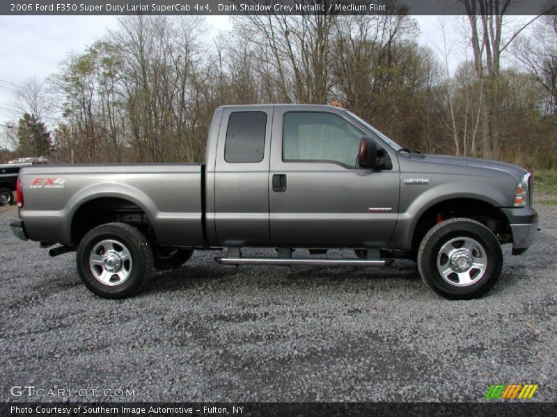Dark Shadow Grey Metallic / Medium Flint 2006 Ford F350 Super Duty Lariat SuperCab 4x4