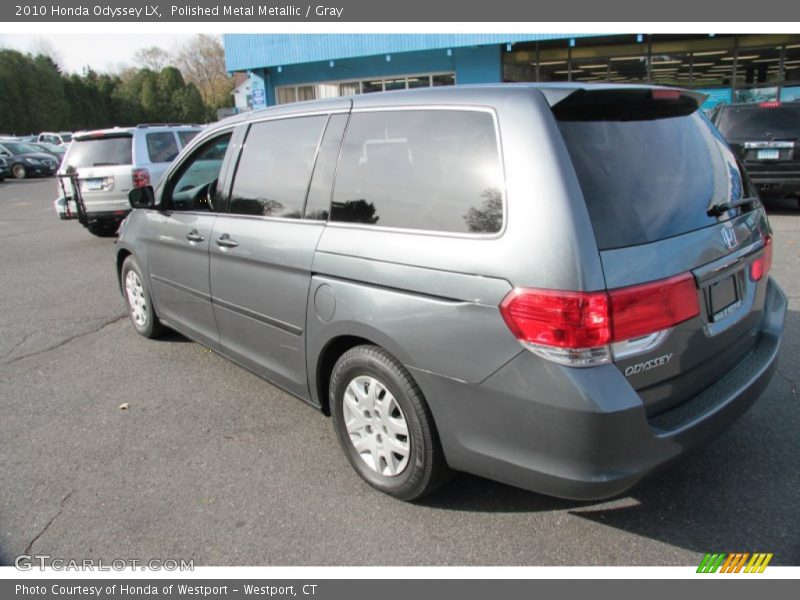 Polished Metal Metallic / Gray 2010 Honda Odyssey LX