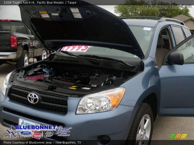 Pacific Blue Metallic / Taupe 2008 Toyota RAV4 I4